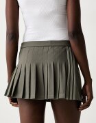 adidas Originals плисирана пола зелена с изчистена шарка KR7077