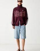 adidas Originals преходно яке дамско Floral Firebird бордо KX1875