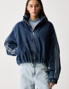 adidas Originals преходно яке дамско от деним Firebird синьо KT4232