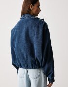 adidas Originals преходно яке дамско от деним Firebird синьо KT4232