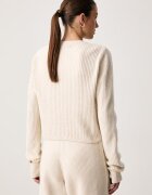 adidas Originals пуловер дамски с добавена вълна Adiluna Season 2 x Jennie бежов LD4840