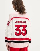 adidas Originals пуловер дамски с добавена вълна бежов KS6458