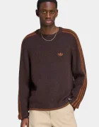 adidas Originals пуловер мъжки Fluffy Knit Crew кафяв KS4107