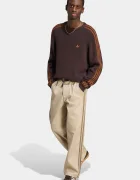 adidas Originals пуловер мъжки Fluffy Knit Crew кафяв KS4107
