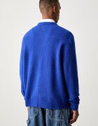 adidas Originals пуловер мъжки с вълна Trefoil Essentials син KS4890