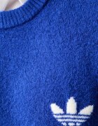 adidas Originals пуловер мъжки с вълна Trefoil Essentials син KS4890