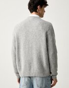 adidas Originals пуловер мъжки с вълна Trefoil Essentials сив KS4889