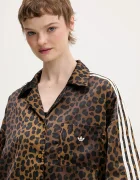 adidas Originals Риза дамска в кафяво със свободна кройка с класическа яка KA2678