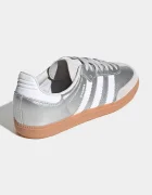 adidas Originals SAMBA OG маратонки за деца от кожа сребърни KK2327