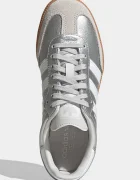 adidas Originals SAMBA OG маратонки за деца от кожа сребърни KK2327