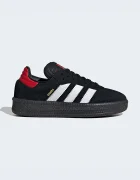 adidas Originals SAMBA XLG маратонки за деца от велур черни JP9522