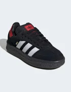 adidas Originals SAMBA XLG маратонки за деца от велур черни JP9522