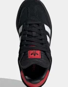 adidas Originals SAMBA XLG маратонки за деца от велур черни JP9522