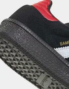 adidas Originals SAMBA XLG маратонки за деца от велур черни JP9522