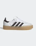 adidas Originals SAMBAE маратонки за деца от кожа бели KJ9952