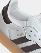 adidas Originals SAMBAE маратонки за деца от кожа бели KJ9952