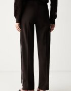 adidas Originals спортен панталон дамски Classic кафяв с висока талия KD3749