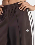adidas Originals спортен панталон дамски Firebird Barrel кафяв с висока талия LF1058