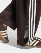adidas Originals спортен панталон дамски Firebird Barrel кафяв с висока талия LF1058
