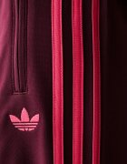 adidas Originals спортен панталон дамски Firebird бордо с висока талия KW0230