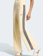 adidas Originals спортен панталон дамски Knit Firebird жълт с висока талия KS7363