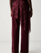 adidas Originals спортен панталон дамски Lace Injection бордо LG4272