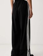 adidas Originals спортен панталон дамски Micro Pleat Injection черен с висока талия LG4283