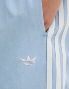 adidas Originals спортен панталон дамски от памук син с висока талия KY8111