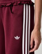 adidas Originals спортен панталон дамски Pleated Spacer бордо с висока талия LG4319