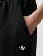 adidas Originals спортен панталон дамски с памук Essentials черен с висока талия KR3606
