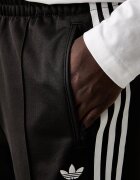 adidas Originals спортен панталон дамски с памук Lace Injection кафяв с висока талия LG4275