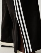 adidas Originals спортен панталон дамски с памук Lace Injection кафяв с висока талия LG4275