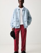 adidas Originals спортен панталон мъжки Firebird червен със стандартна талия KR7230