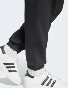adidas Originals спортен панталон мъжки от памук Trefoil Essentials черен KQ8557