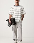 adidas Originals спортен панталон мъжки с памук Adicolor сив със стандартна талия KV9276