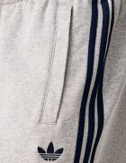 adidas Originals спортен панталон мъжки с памук Adicolor сив със стандартна талия KV9276