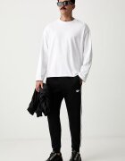 adidas Originals спортен панталон мъжки с памук черен със стандартна талия KE3562