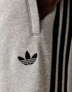 adidas Originals спортен панталон мъжки с памук сив със стандартна талия KU7643
