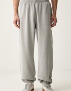 adidas Originals спортен панталон мъжки с памук Trefoil Essentials сив със стандартна талия KS9823