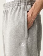 adidas Originals спортен панталон мъжки с памук Trefoil Essentials сив със стандартна талия KS9823