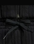 adidas Originals спортен панталон за деца с памук черен с висока талия KR1032