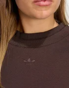 adidas Originals суичър дамски от памук Winterized Double кафяв KT2329