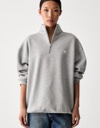 adidas Originals суичър дамски с памук Essentials сив KT2316
