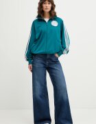 adidas Originals Суичър дамски в зелено с апликация KR9319