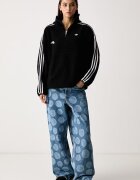 adidas Originals суичър с качулка дамски Adiluna Season 2 x Jennie черен LD8926