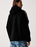 adidas Originals суичър с качулка дамски Adiluna Season 2 x Jennie черен LD8926