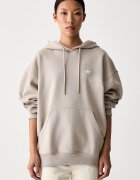 adidas Originals суичър с качулка дамски с памук Essentials бежов KR3591