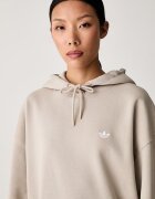 adidas Originals суичър с качулка дамски с памук Essentials бежов KR3591