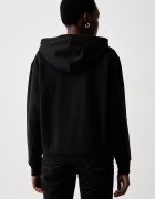 adidas Originals суичър с качулка дамски с памук Essentials черен KS4828