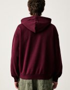 adidas Originals суичър с качулка мъжки с памук Adicolor Classics бордо KS7506